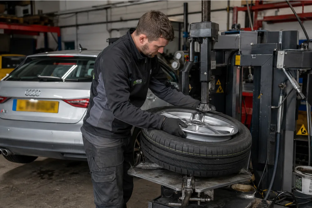 Audi A3 New Tyre Fitting Service