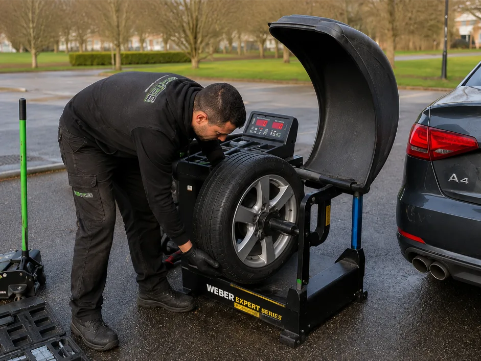 Audi A4 Wheel Balancing Service