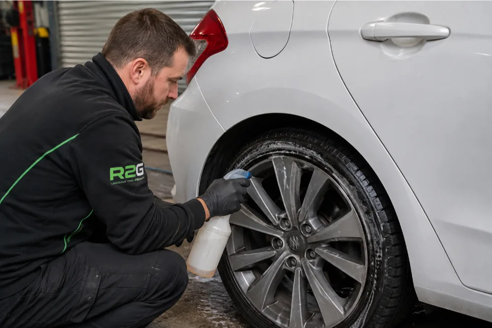 Citroen C4 TPMS Slow Puncture Check