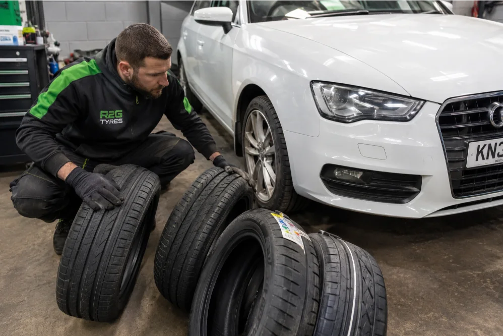 Audi A6 Emergency Tyre Replacement Service