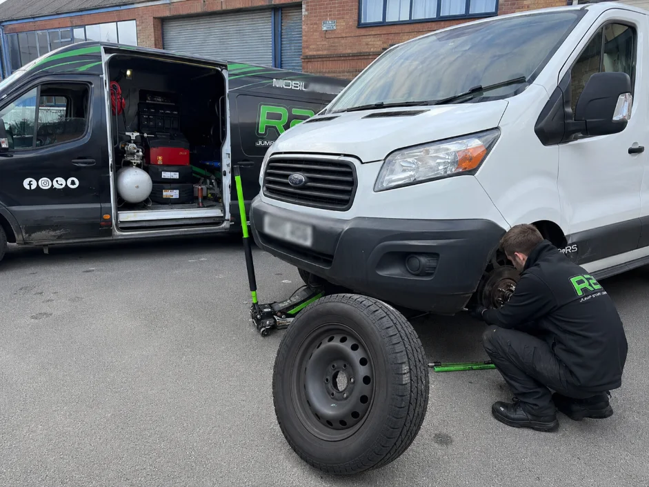 Ford Transit Commercial Van Tyre Fitting Service Nottingham, United Kingdom