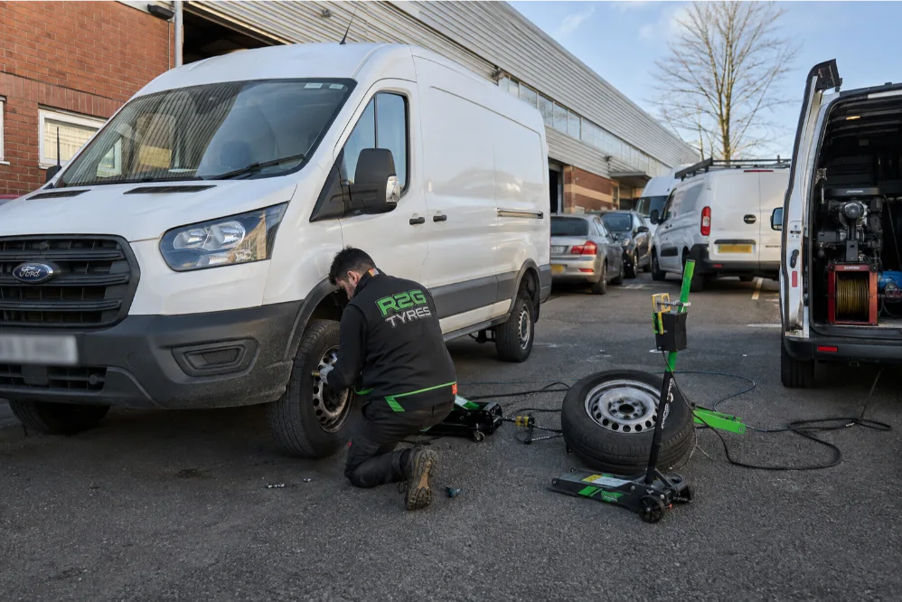 Ford Transit Fleet Tyre Support in Nottingham