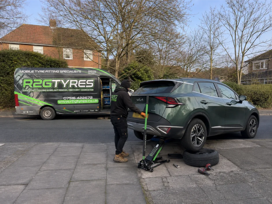 Kia Sportage Mobile Tyre Fitting Nottingham