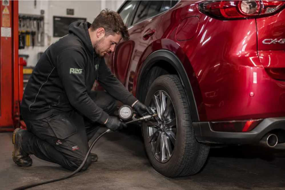 Mazda CX5 TPMS Pressure Adjustment Tyre Service