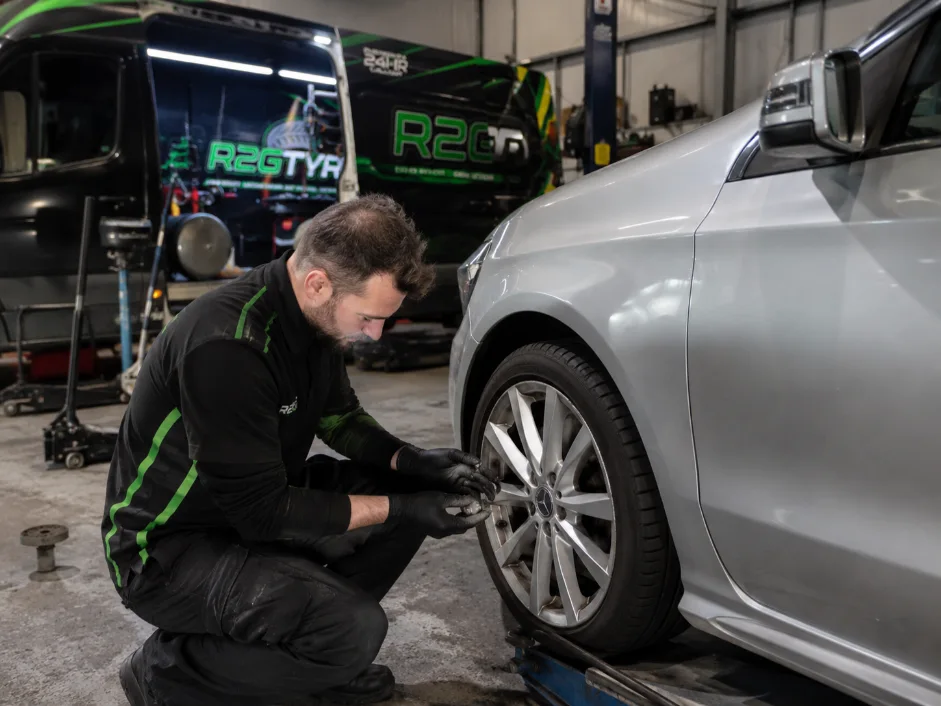 Mercedes A-class Locking Wheel Nut Assessment Workshop