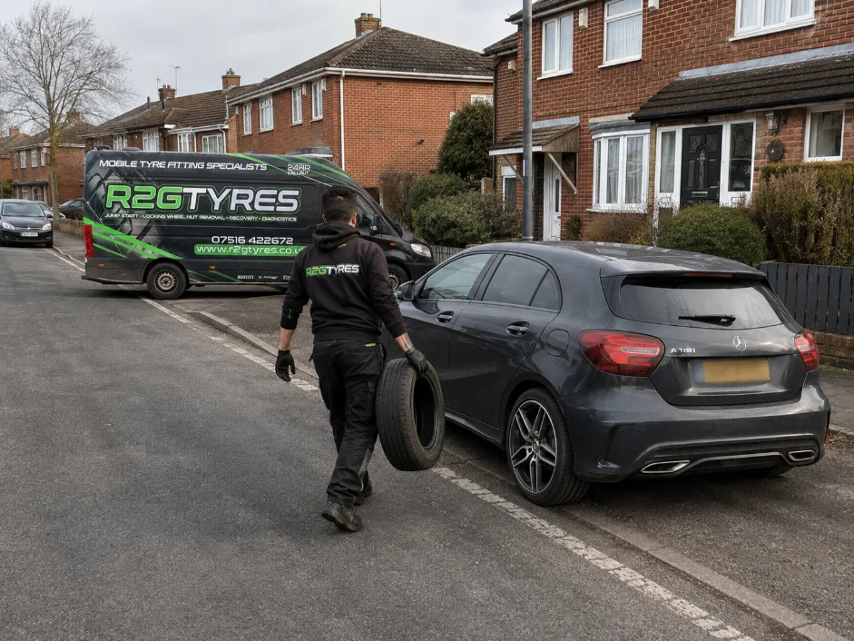 Mercedes A-Class Mobile Part Worn Tyres Nottingham