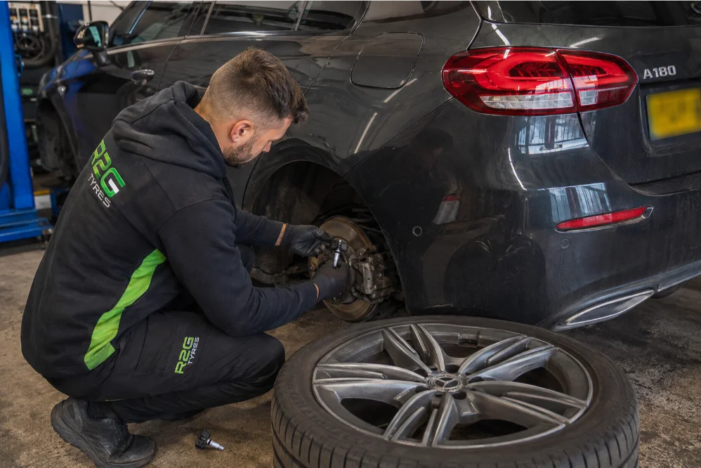 Mercedes A-Class TPMS Sensor Replacement