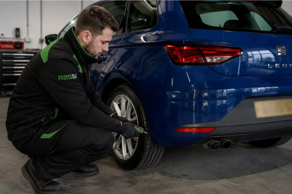 Seat Leon TPMS All tyre Pressure check