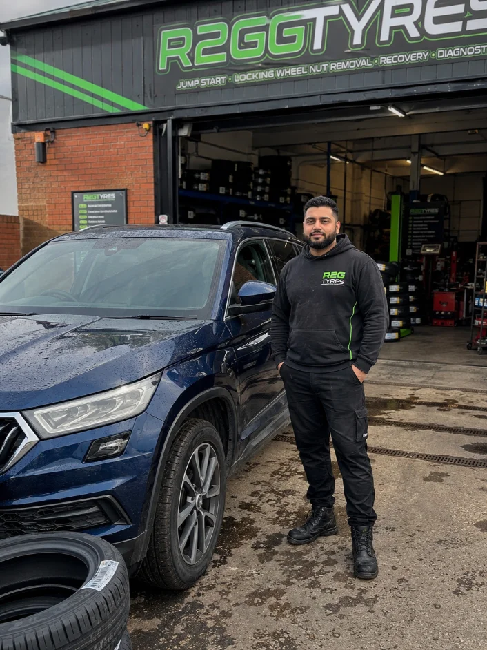 Skoda Kodiaq R2G Tyres Professional Service Nottingham