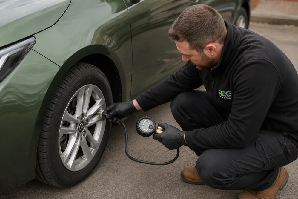 Toyota Corolla Tyre Pressure Check service