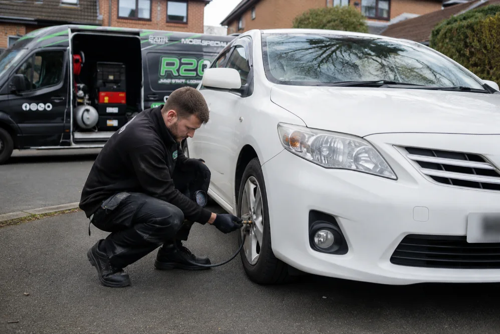 Toyota Corolla Tyre Pressure Safety Check Service
