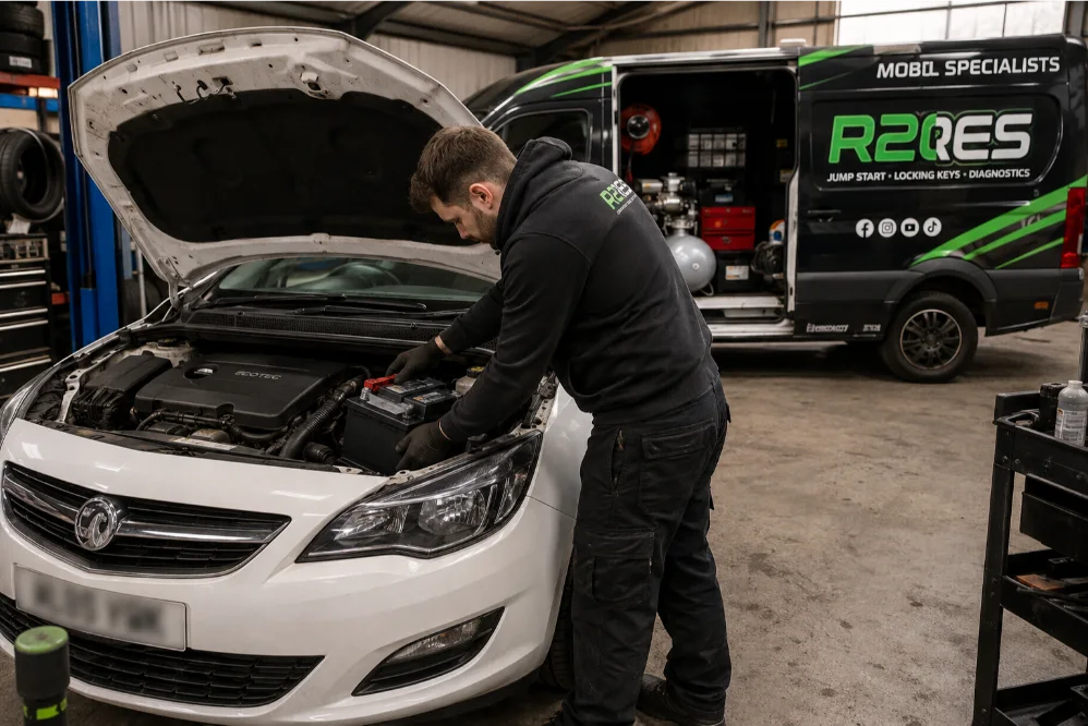 Vauxhall Astra Professional Battery Fitting Service