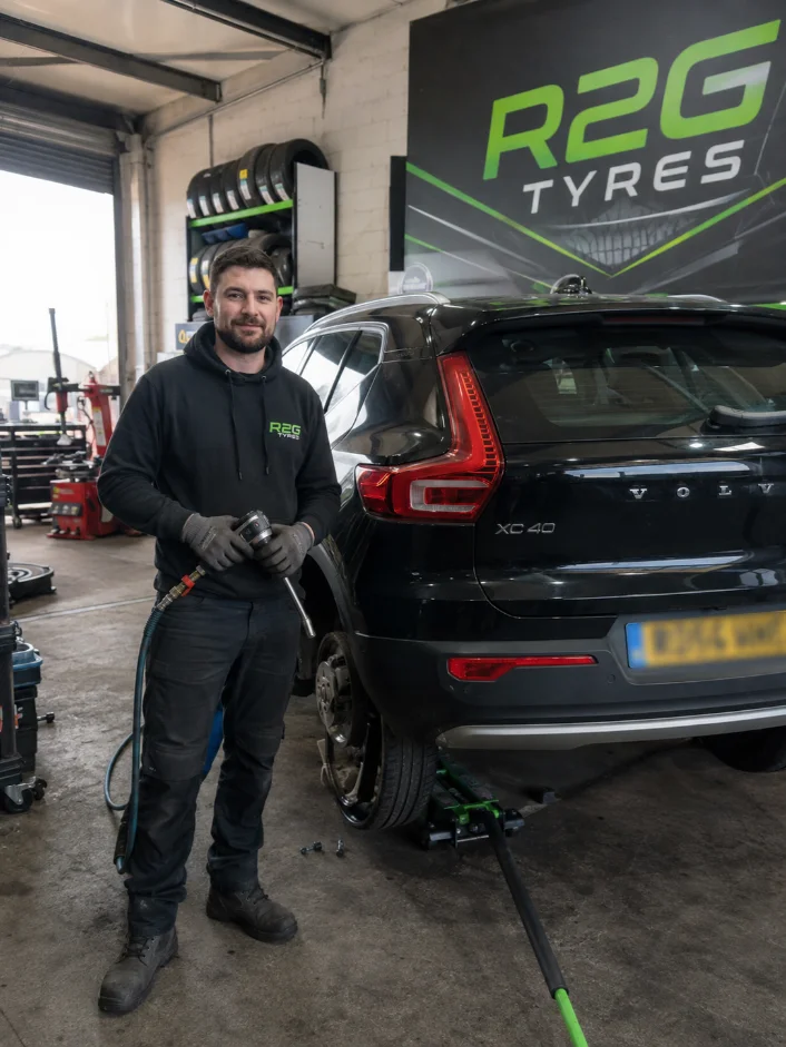 Volvo XC40 Puncture Repair R2G Workshop Nottingham