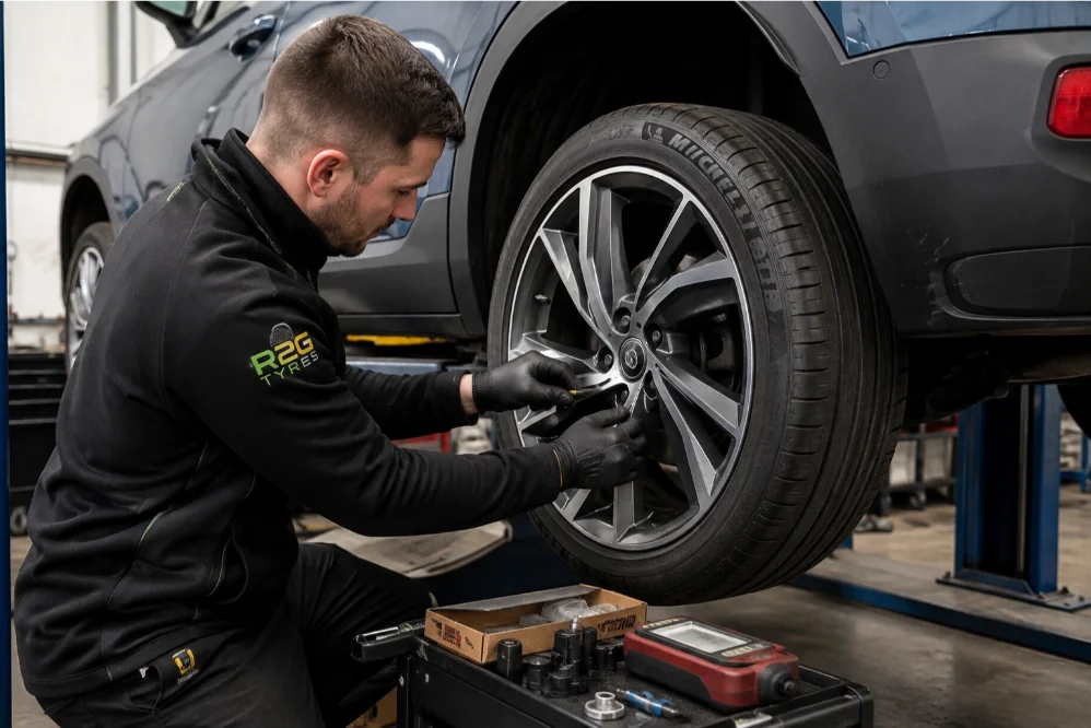 Volvo XC 40 TPMS Sensor Installation
