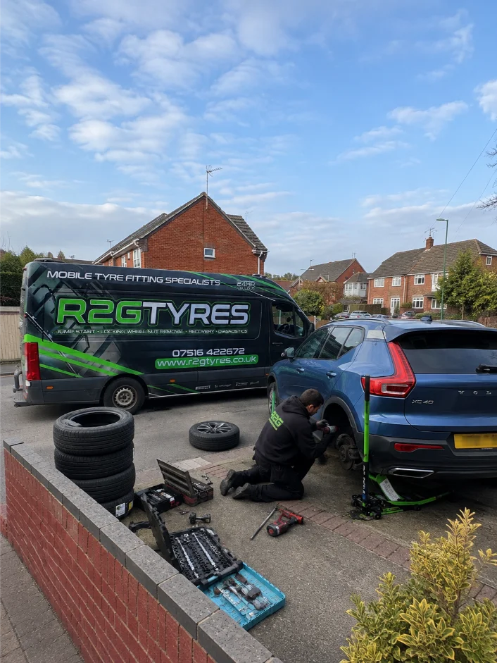 Volvo XC40 Tyre Replacement service Nottingham