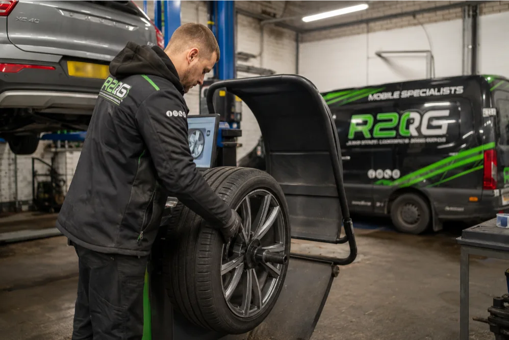 Volvo XC40 Wheel Balancing Tyre Service